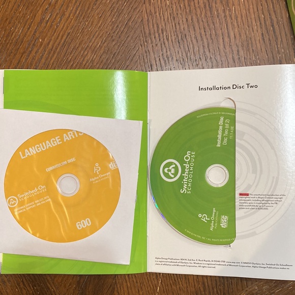 🔥Switched on Schoolhouse. Language Arts 6th grade. CdRom cirriculum - Picture 3 of 5